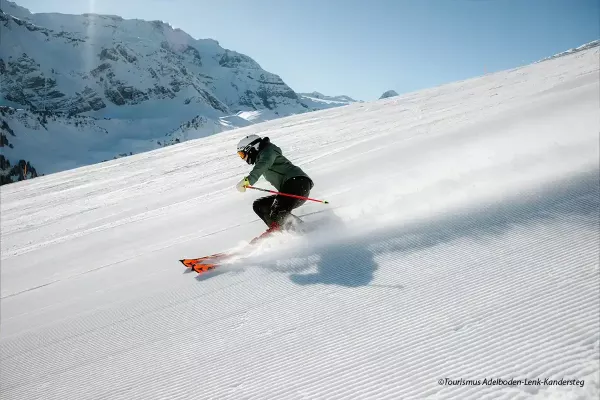 Skiing in Adelboden-Lenk